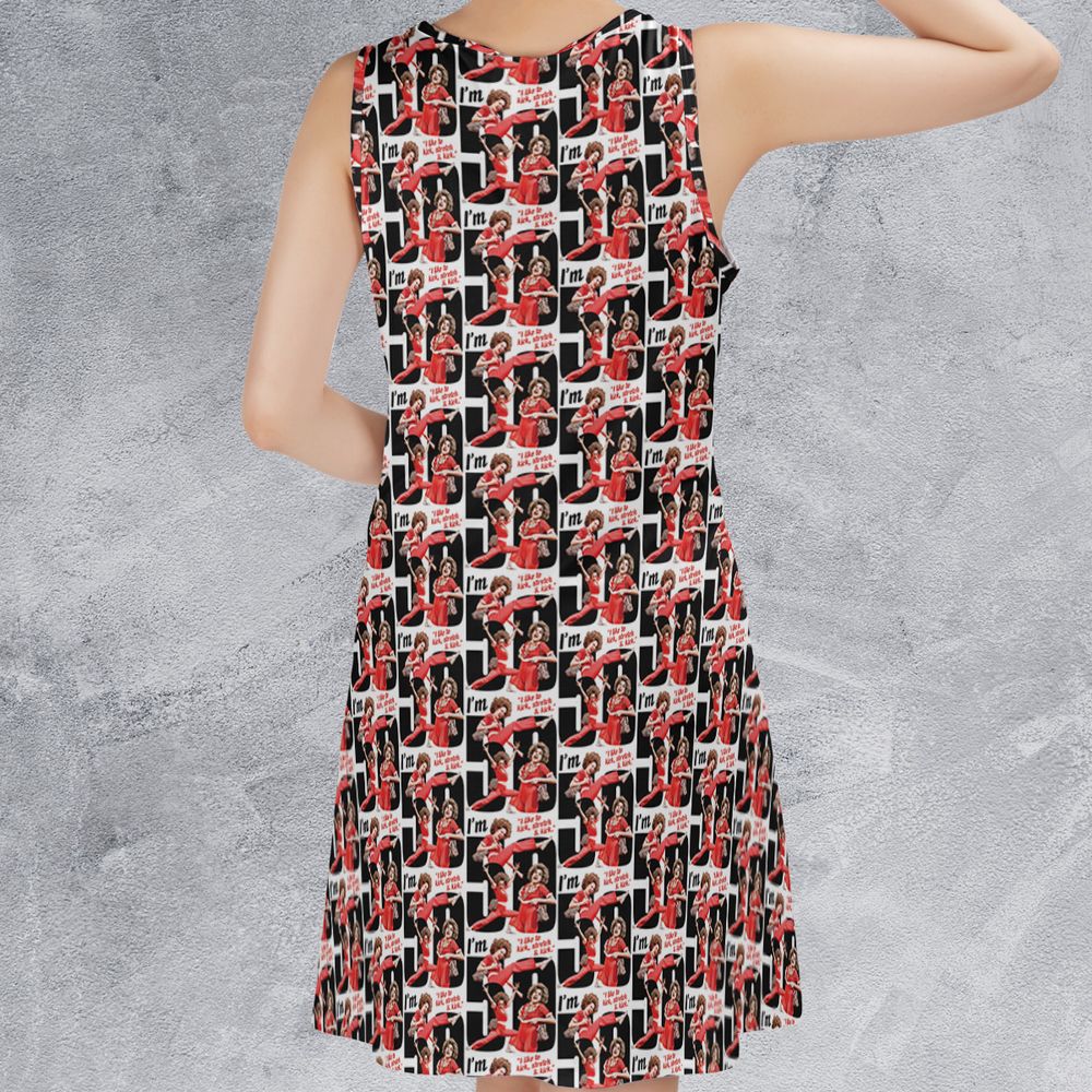 Sleeveless Dress - EBKU1ERD - - 2