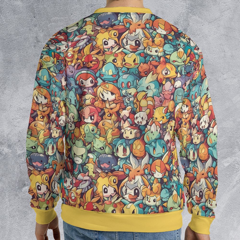 All-over Print Sweatshirt - VUAXQ4TA - - 2