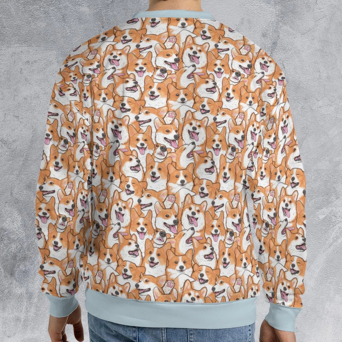 All-over Print Sweatshirt - CH34QHJL