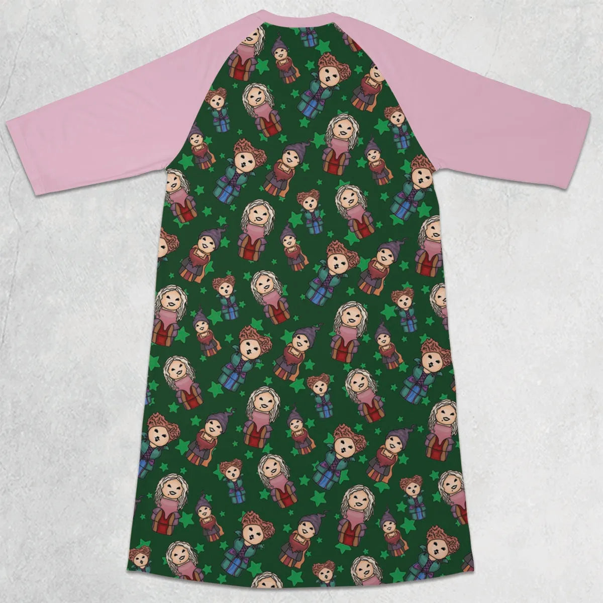 3/4 Sleeve Raglan Dress - ZMCJZ36K