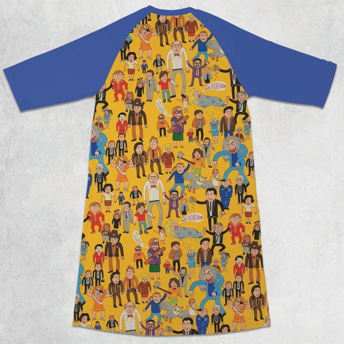 3/4 Sleeve Raglan Dress - M48S9KVT