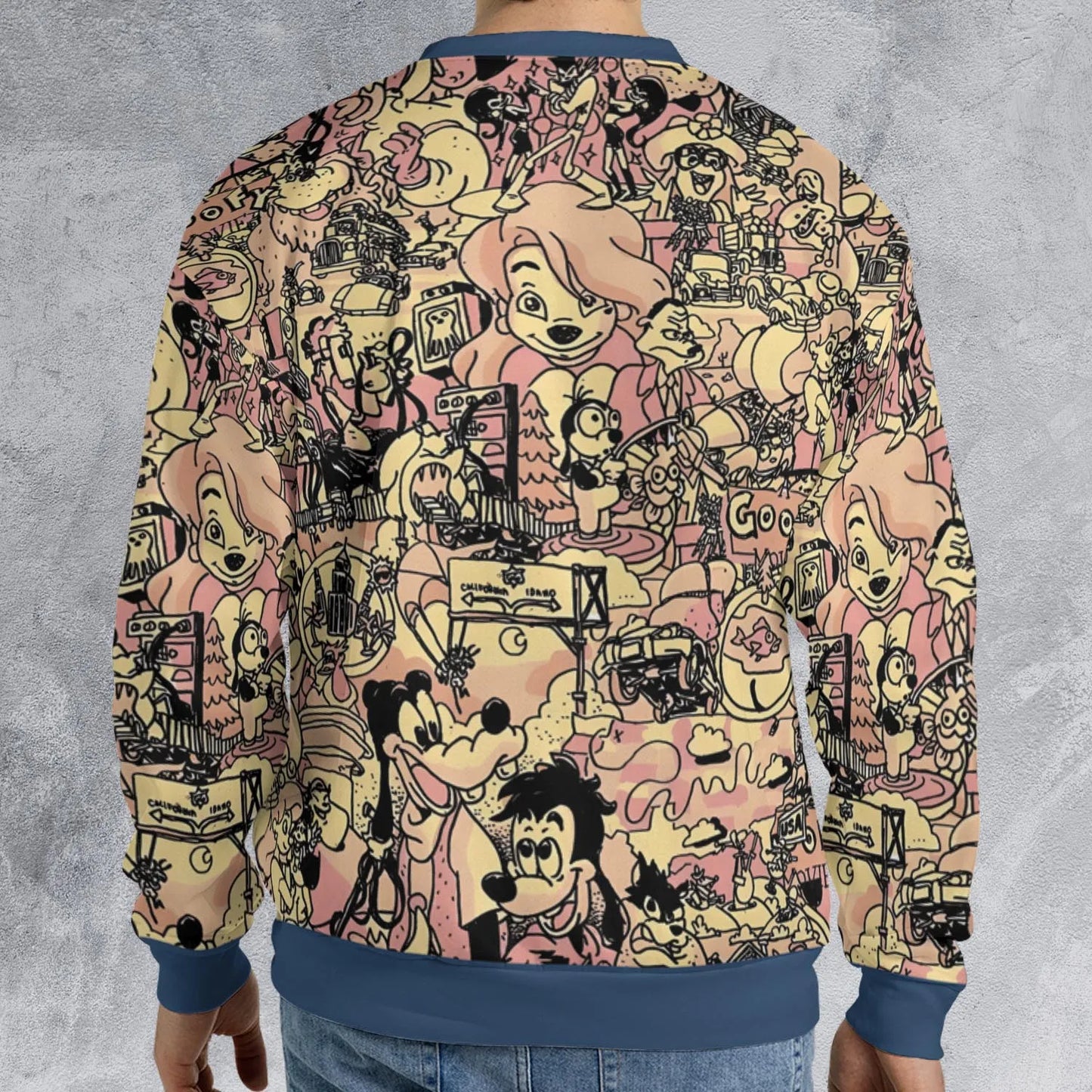 All-over Print Sweatshirt - 72H175ZR