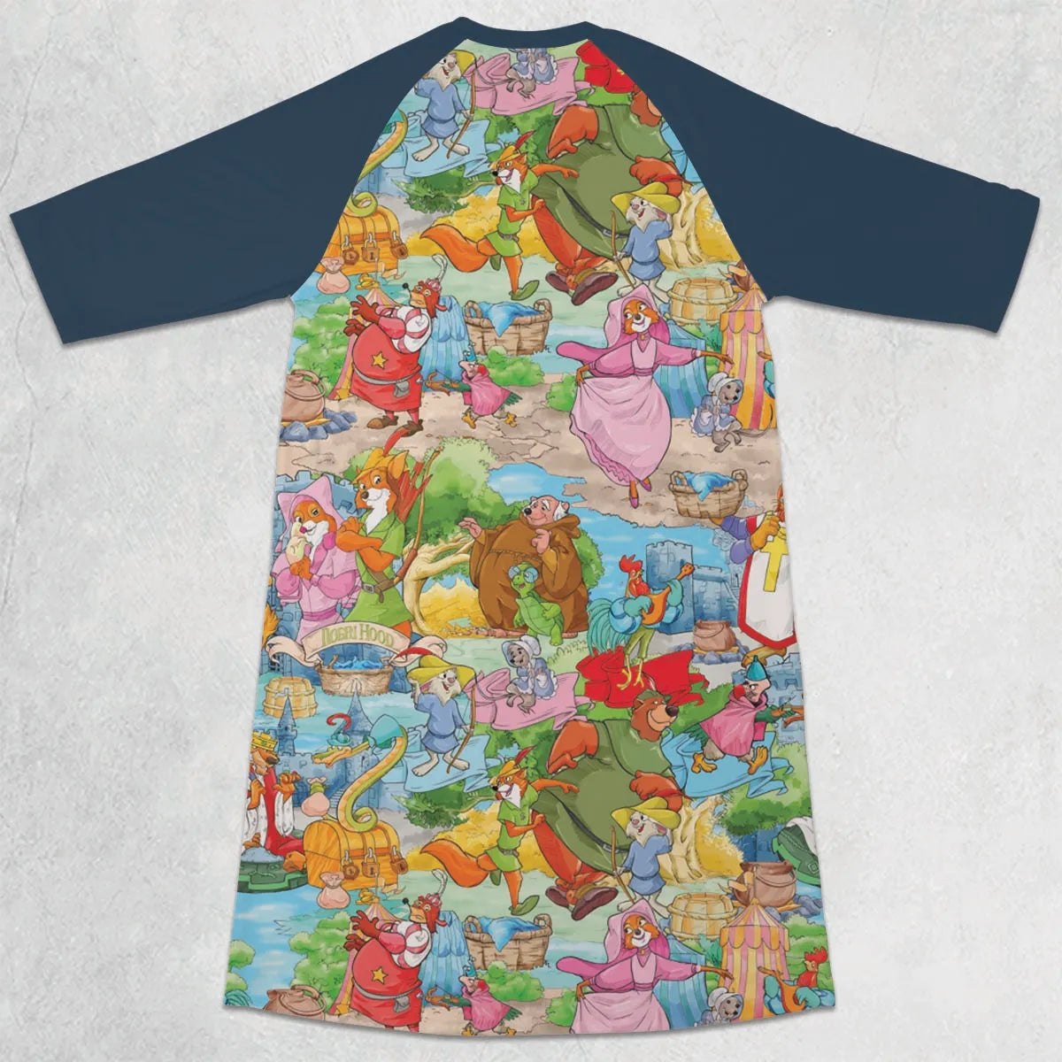 3/4 Sleeve Raglan Dress - 22Z4VUEE