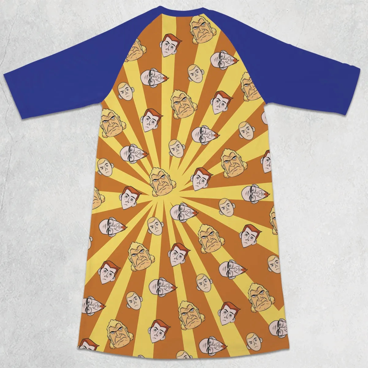 3/4 Sleeve Raglan Dress - YTAMSG8Y