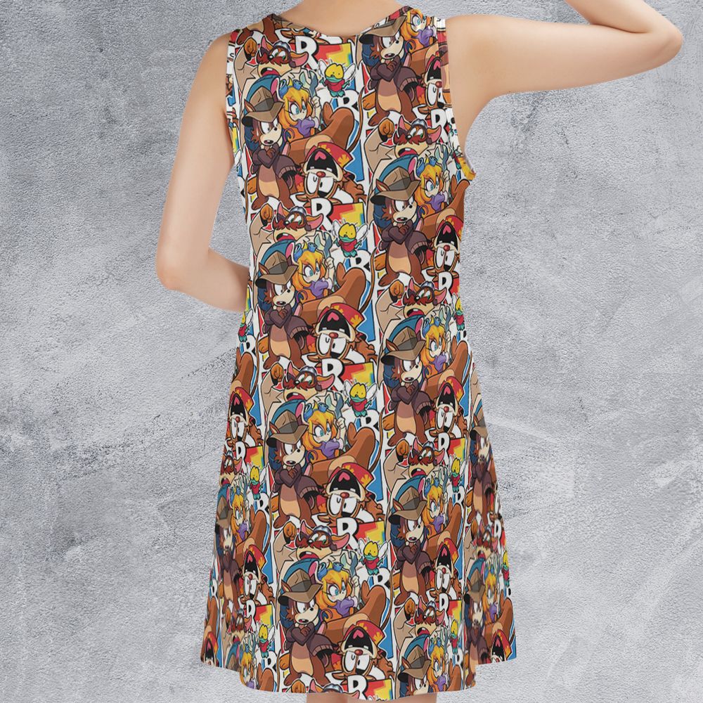 Sleeveless Dress - X32J7191 - - 2