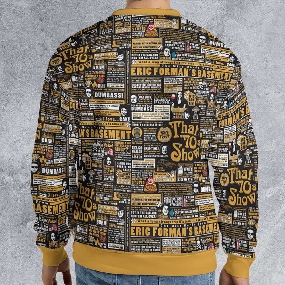 All-over Print Sweatshirt - 2U51HZTH - - 2