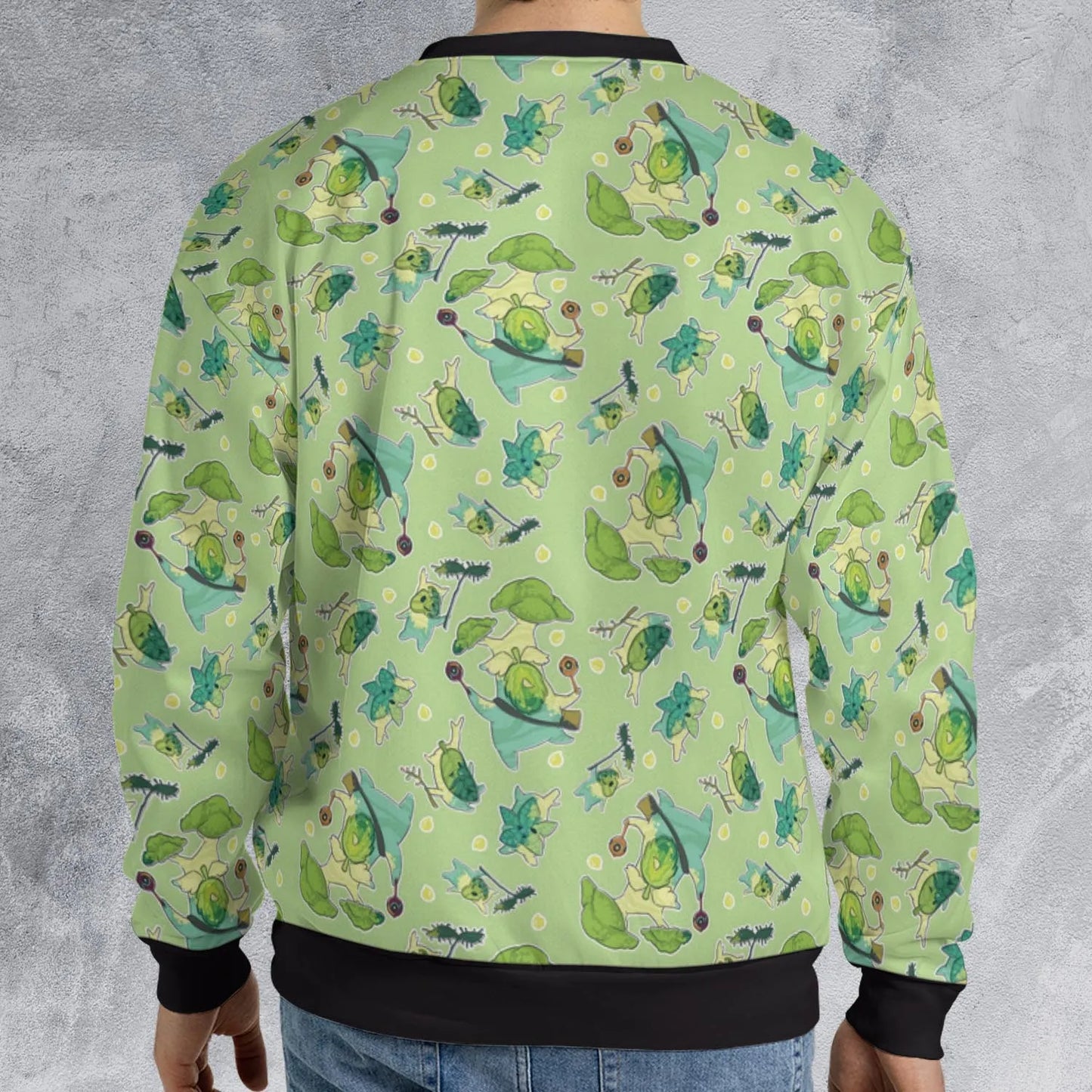 All-over Print Sweatshirt - XTMA8FL7