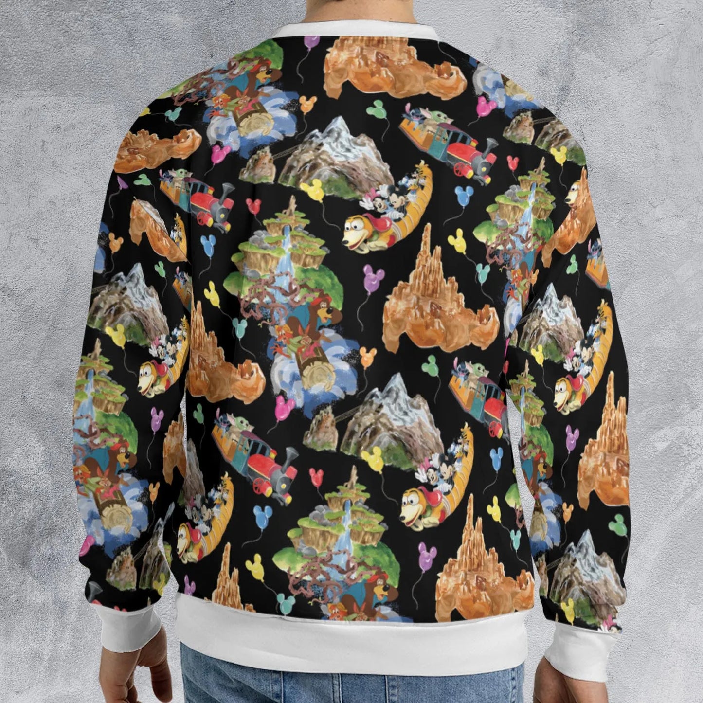 All-over Print Sweatshirt - CSKDNCTY