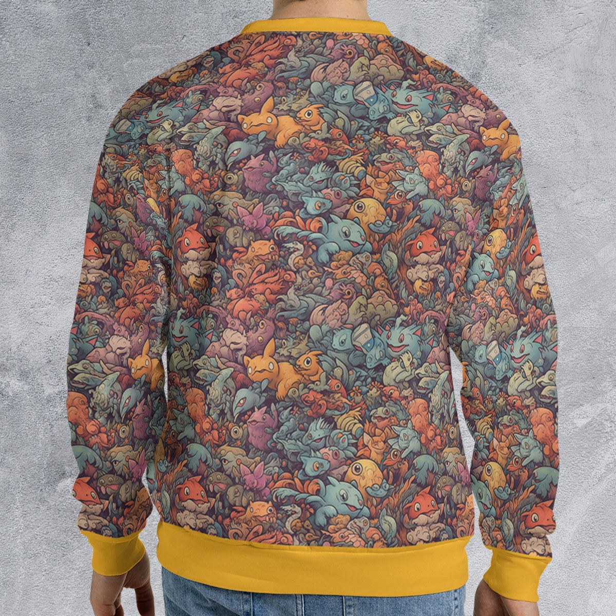 All-over Print Sweatshirt - 6QD6F7NQ