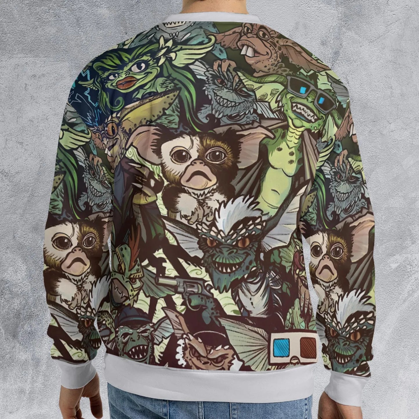 All-over Print Sweatshirt - BBAKDZSY