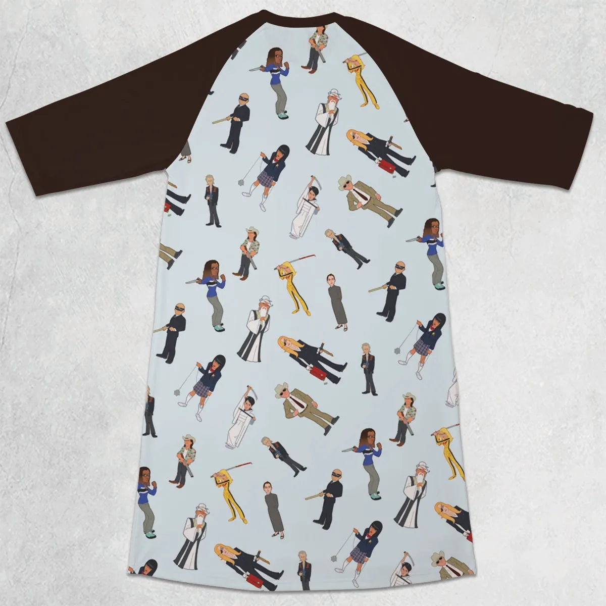 3/4 Sleeve Raglan Dress - XL6FNCM3