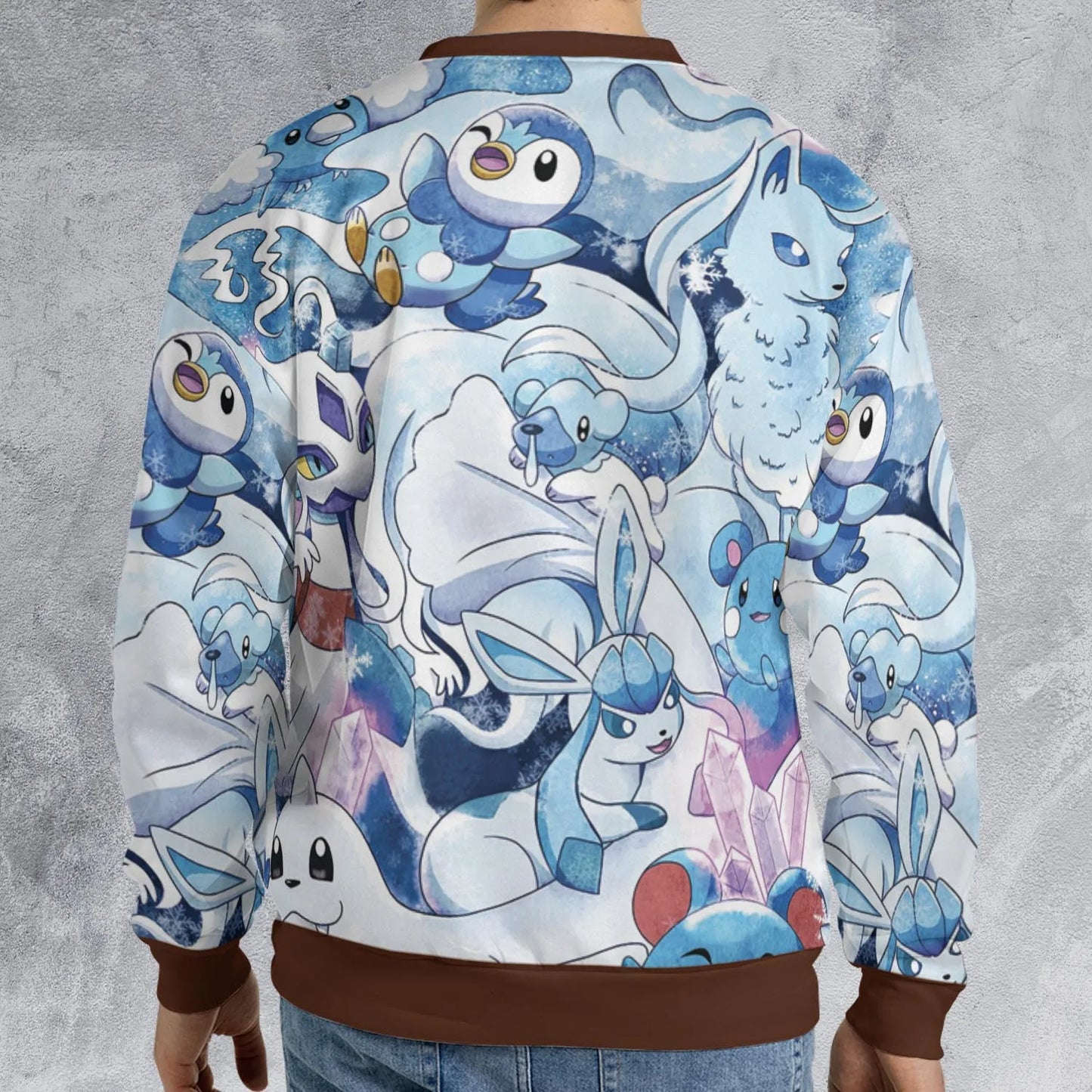 All-over Print Sweatshirt - WJXDZUL7