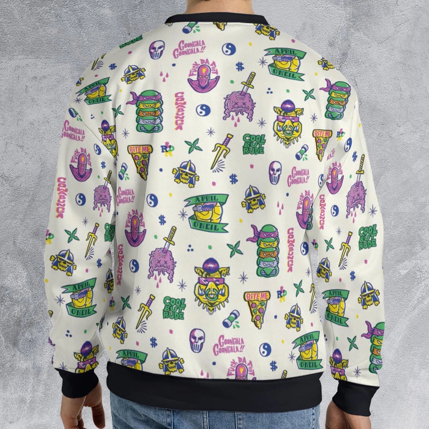 All-over Print Sweatshirt - J45TD6SZ