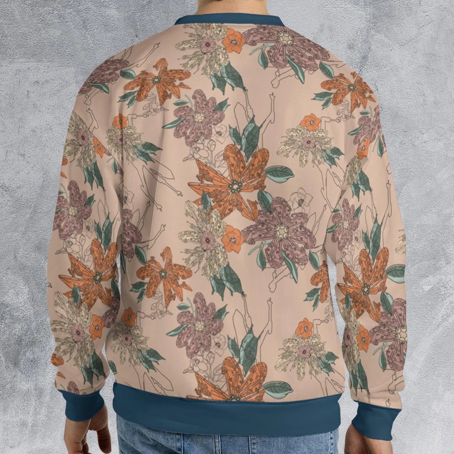 All-over Print Sweatshirt - 9T3RV6C8