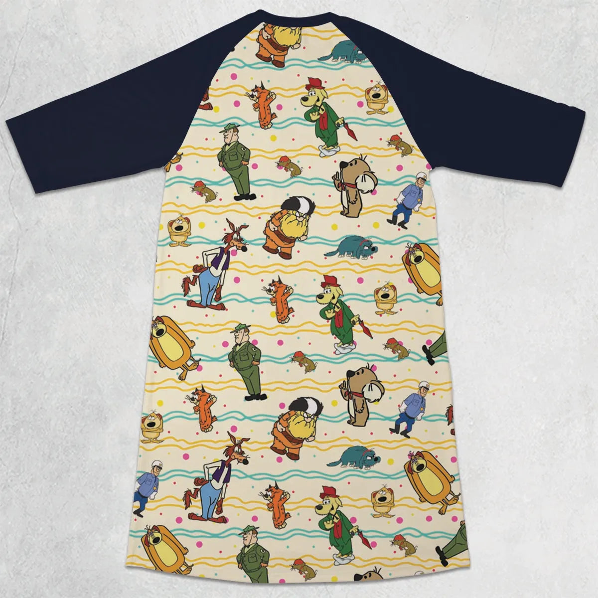 3/4 Sleeve Raglan Dress - ZDZSFA8X