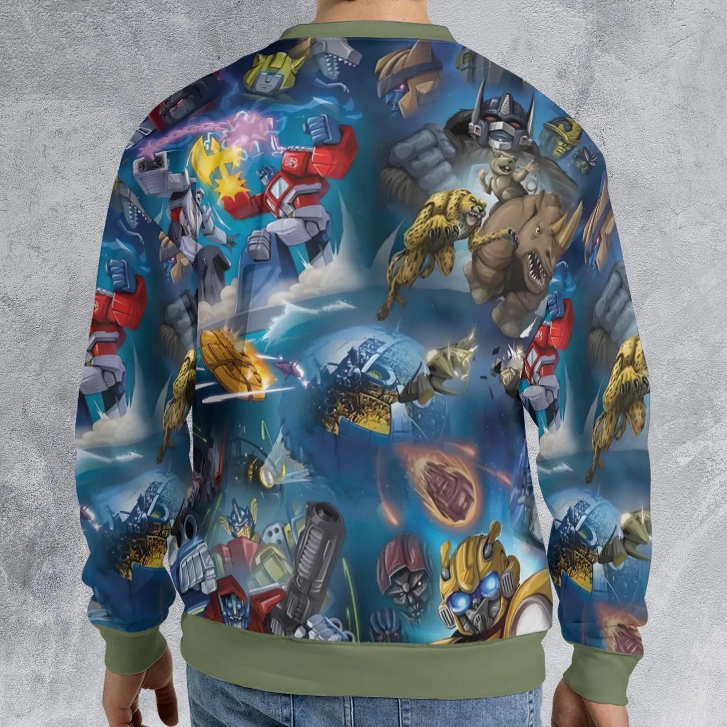 All-over Print Sweatshirt - JCTFA4RG