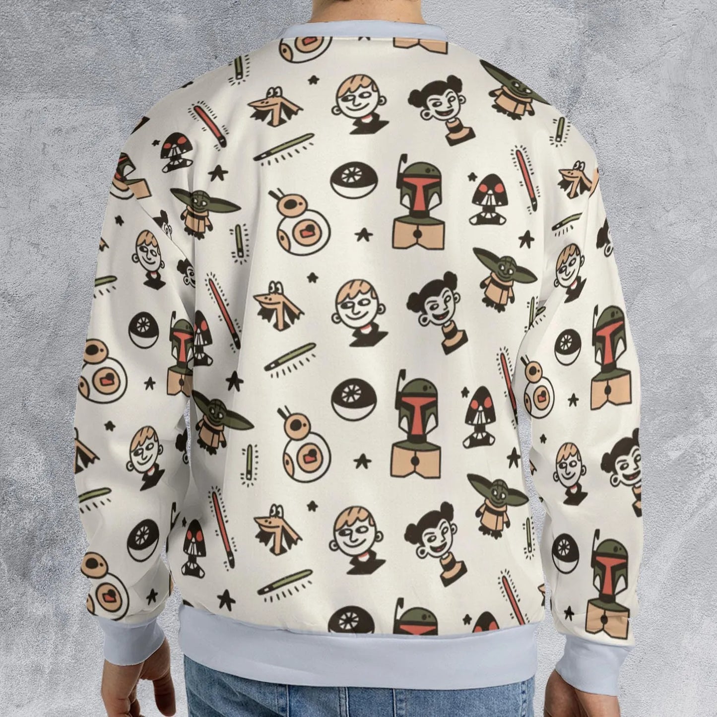 All-over Print Sweatshirt - ZKBMPMJU
