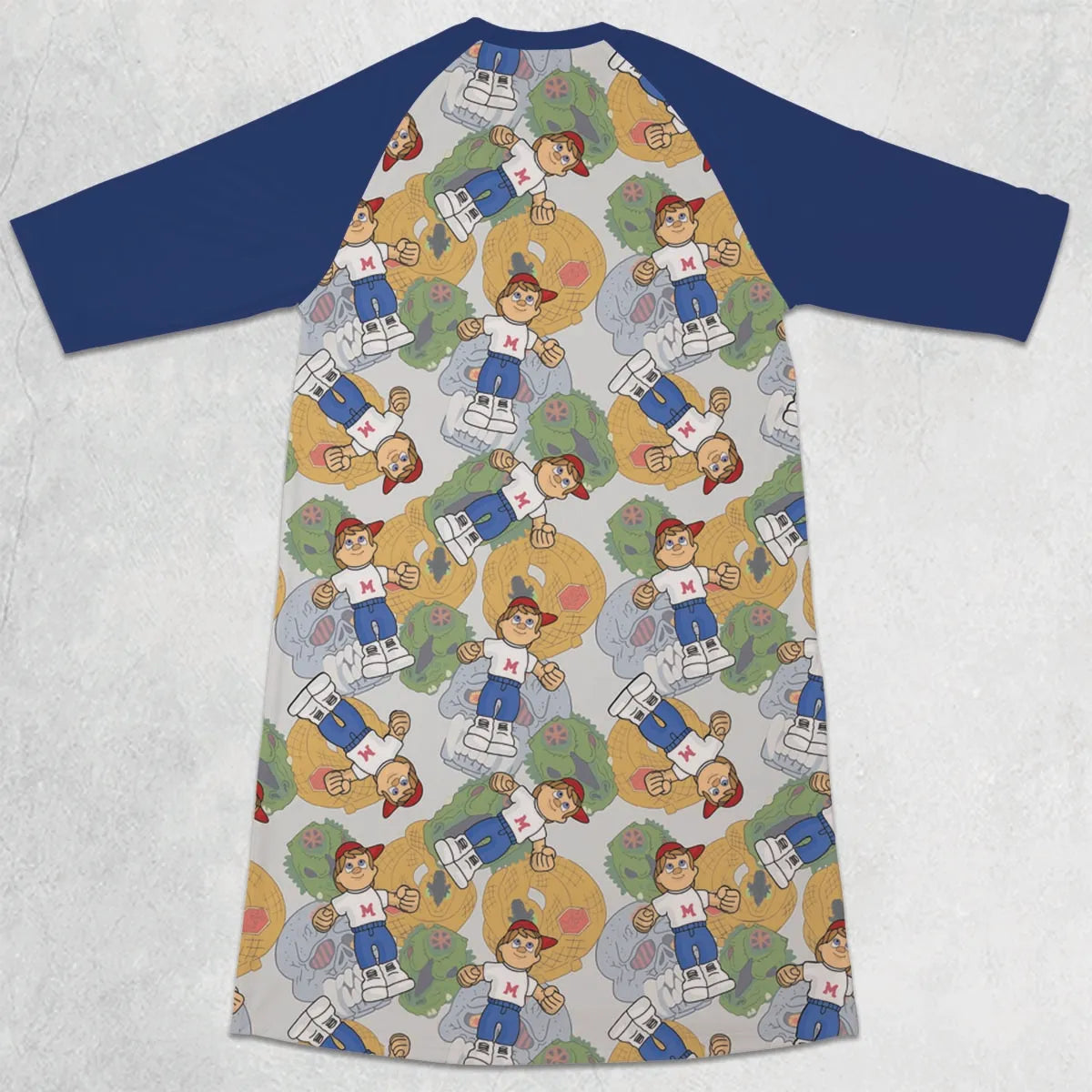 3/4 Sleeve Raglan Dress - 2BAHDT9F