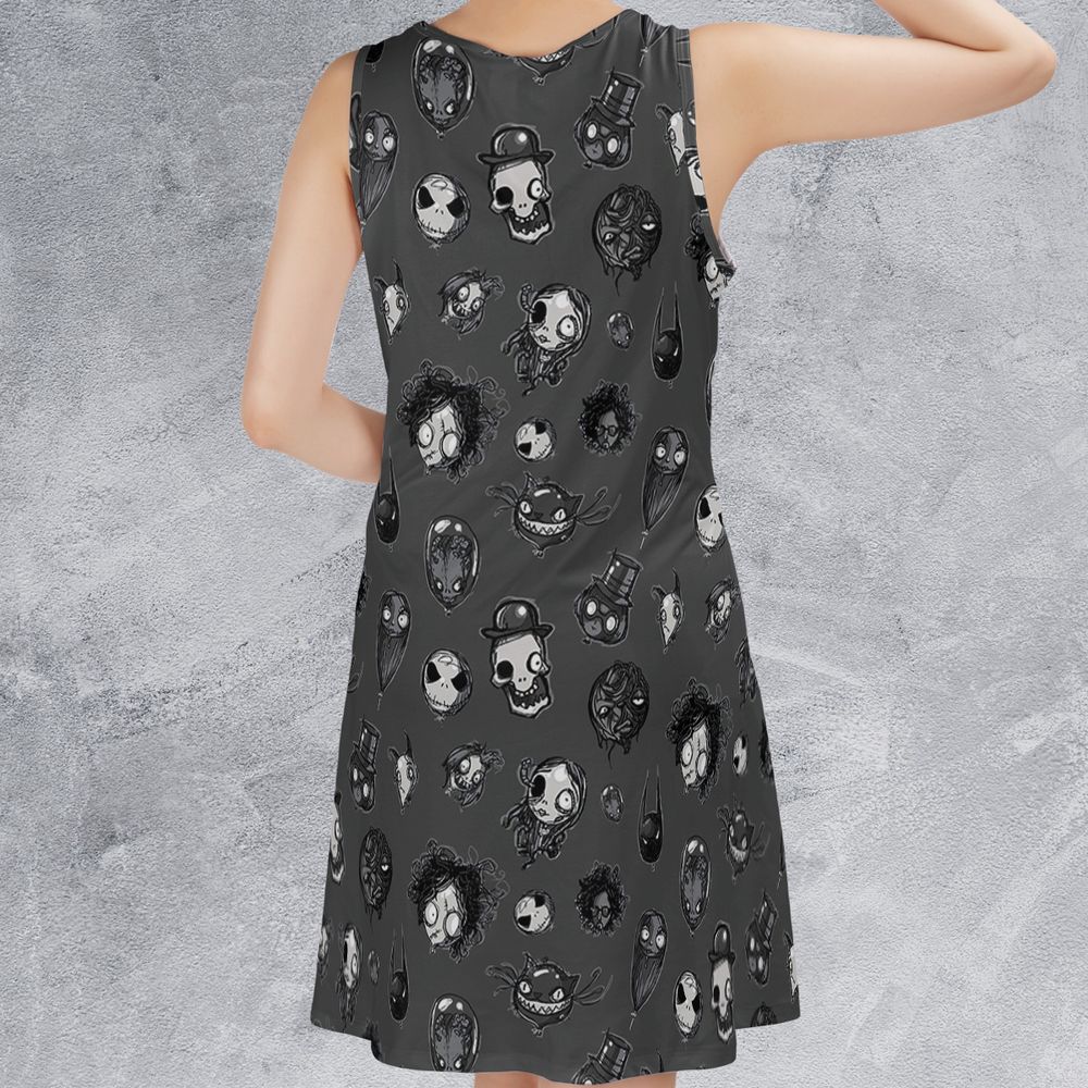 Sleeveless Dress - UKRUXE4E - - 2