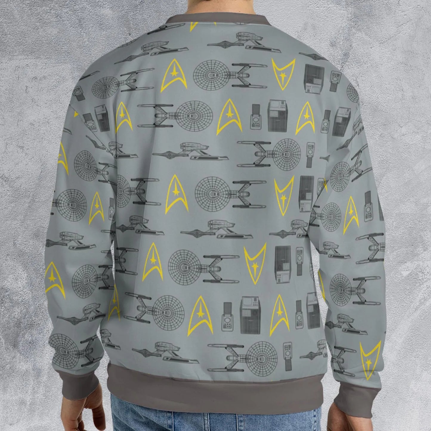 All-over Print Sweatshirt - A2WN2CUZ