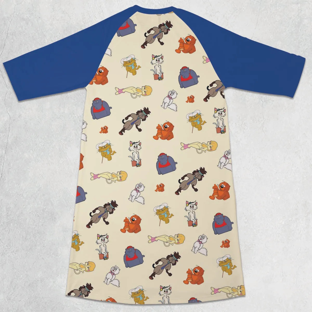 3/4 Sleeve Raglan Dress - D2LBPY76