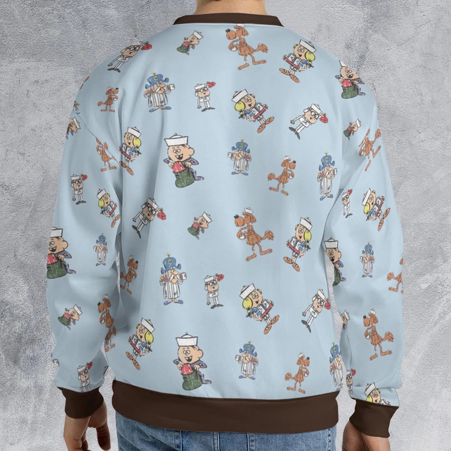 All-over Print Sweatshirt - 3P2DRAE1