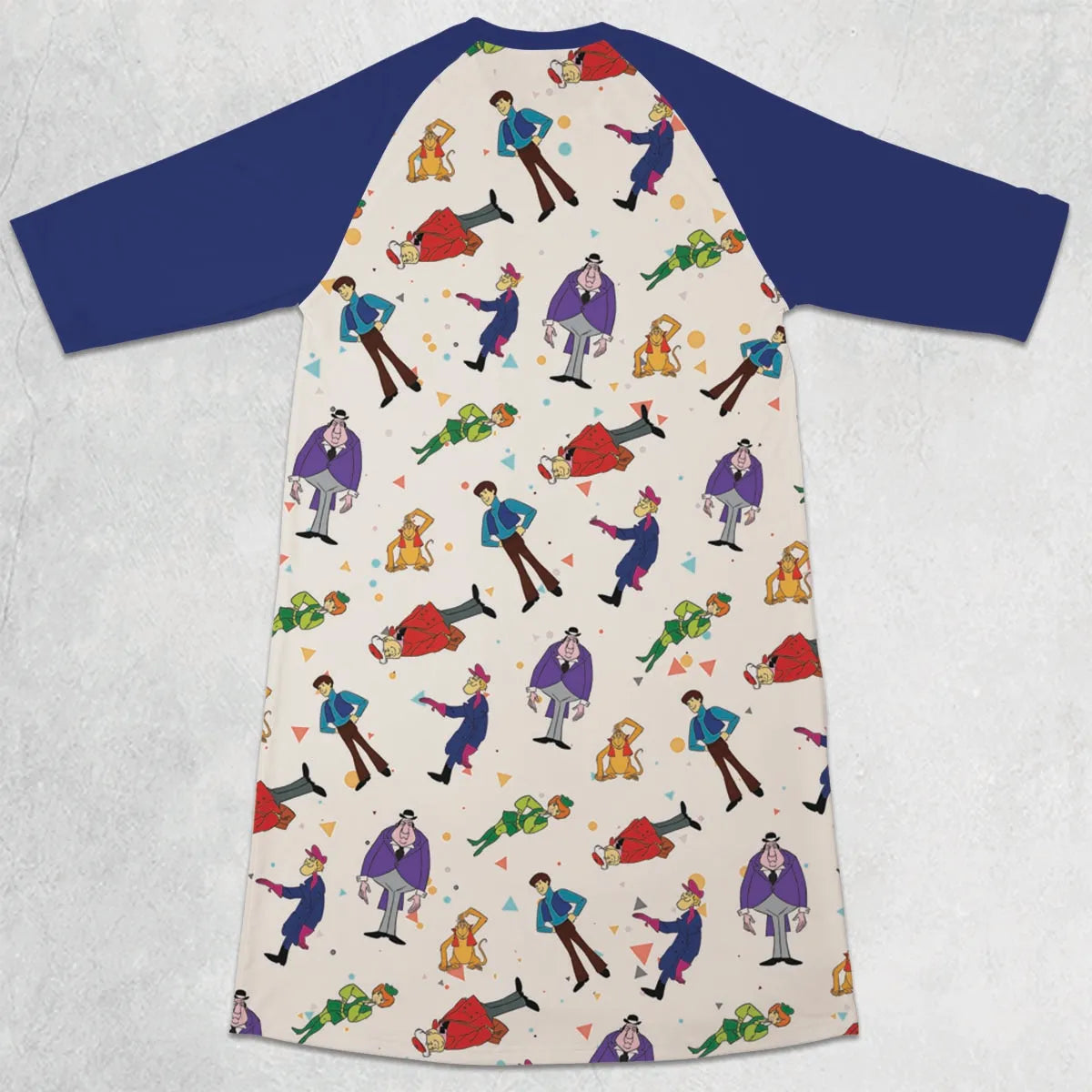 3/4 Sleeve Raglan Dress - KP9G8GZP