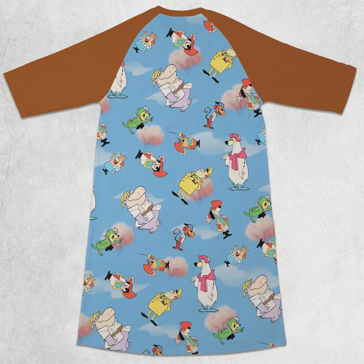 3/4 Sleeve Raglan Dress - Z8FJE7V2