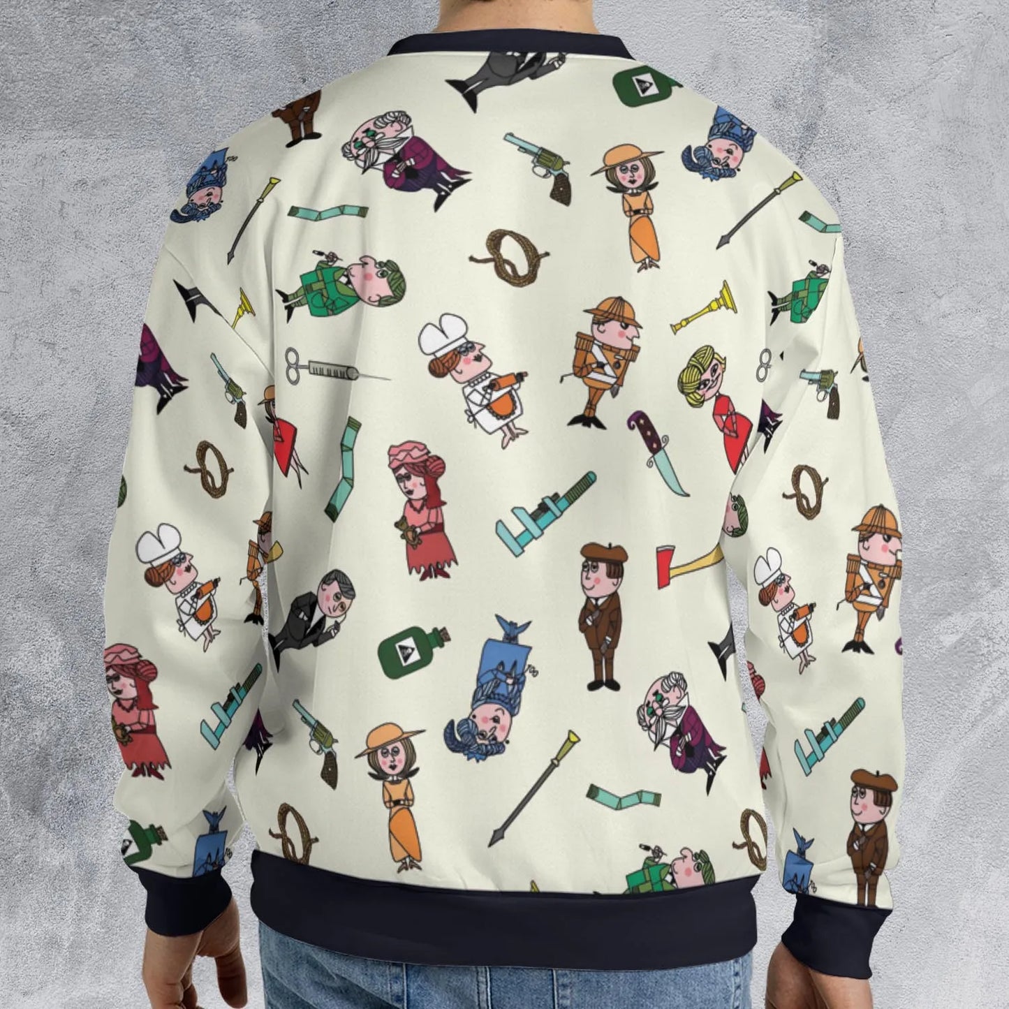 All-over Print Sweatshirt - 4QZK1198