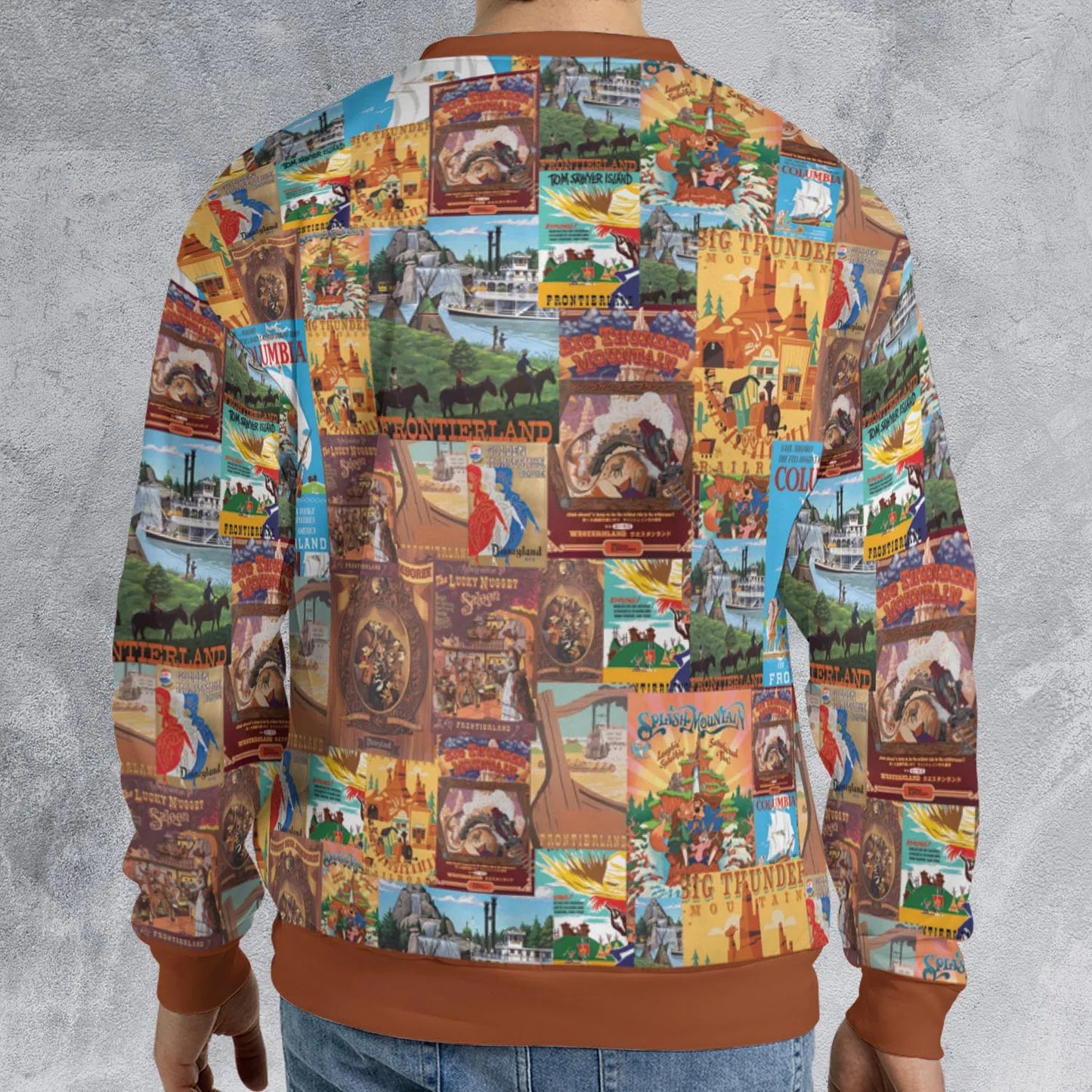 All-over Print Sweatshirt - 889W48ZR
