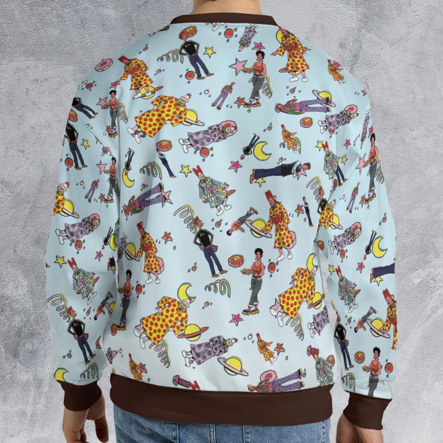 All-over Print Sweatshirt - GYYNZFY8