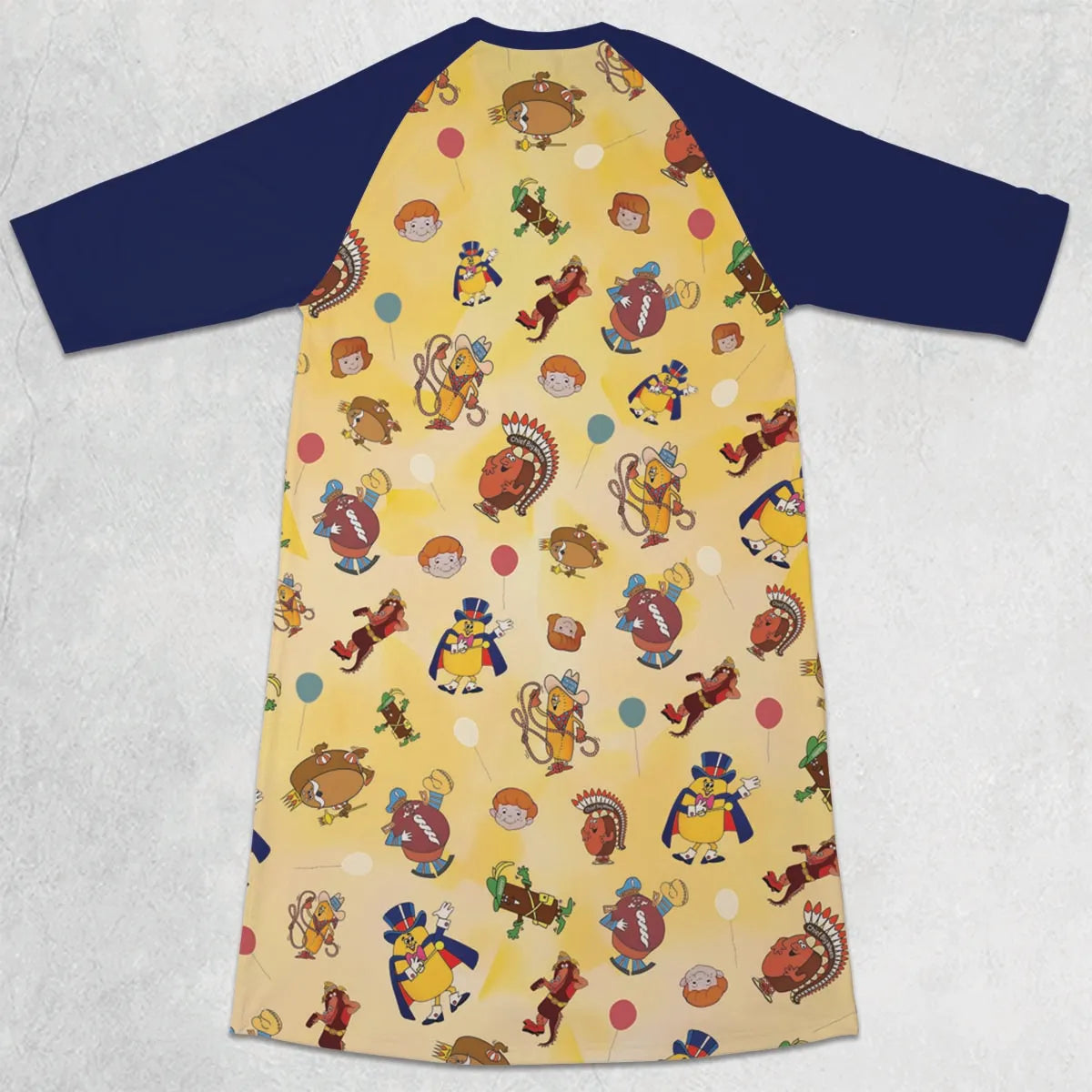 3/4 Sleeve Raglan Dress - LUBPPREB