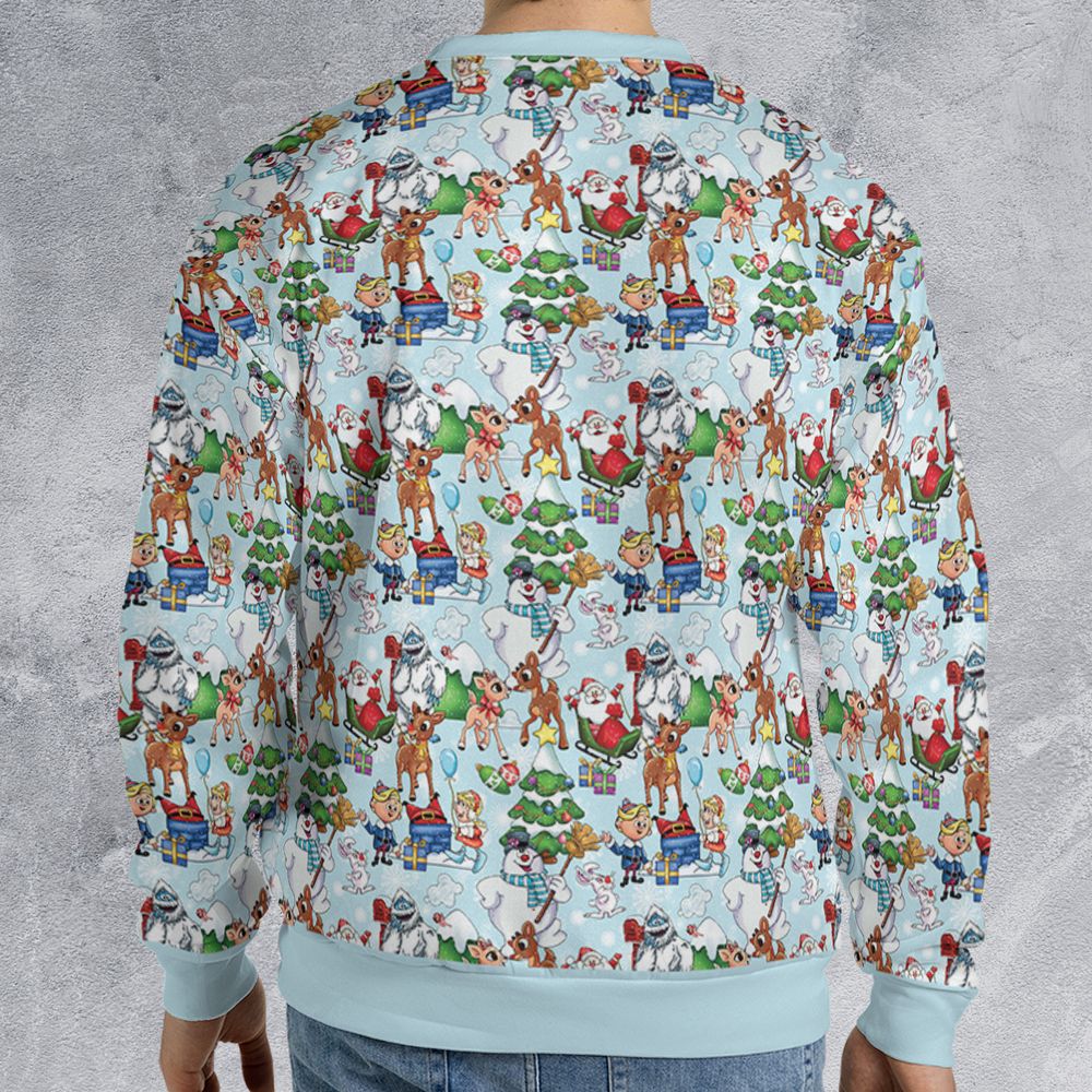 All-over Print Sweatshirt - T8XPHHDL - - 2