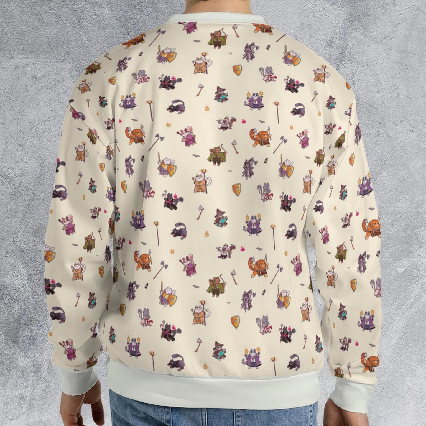 All-over Print Sweatshirt - JDPF5X33