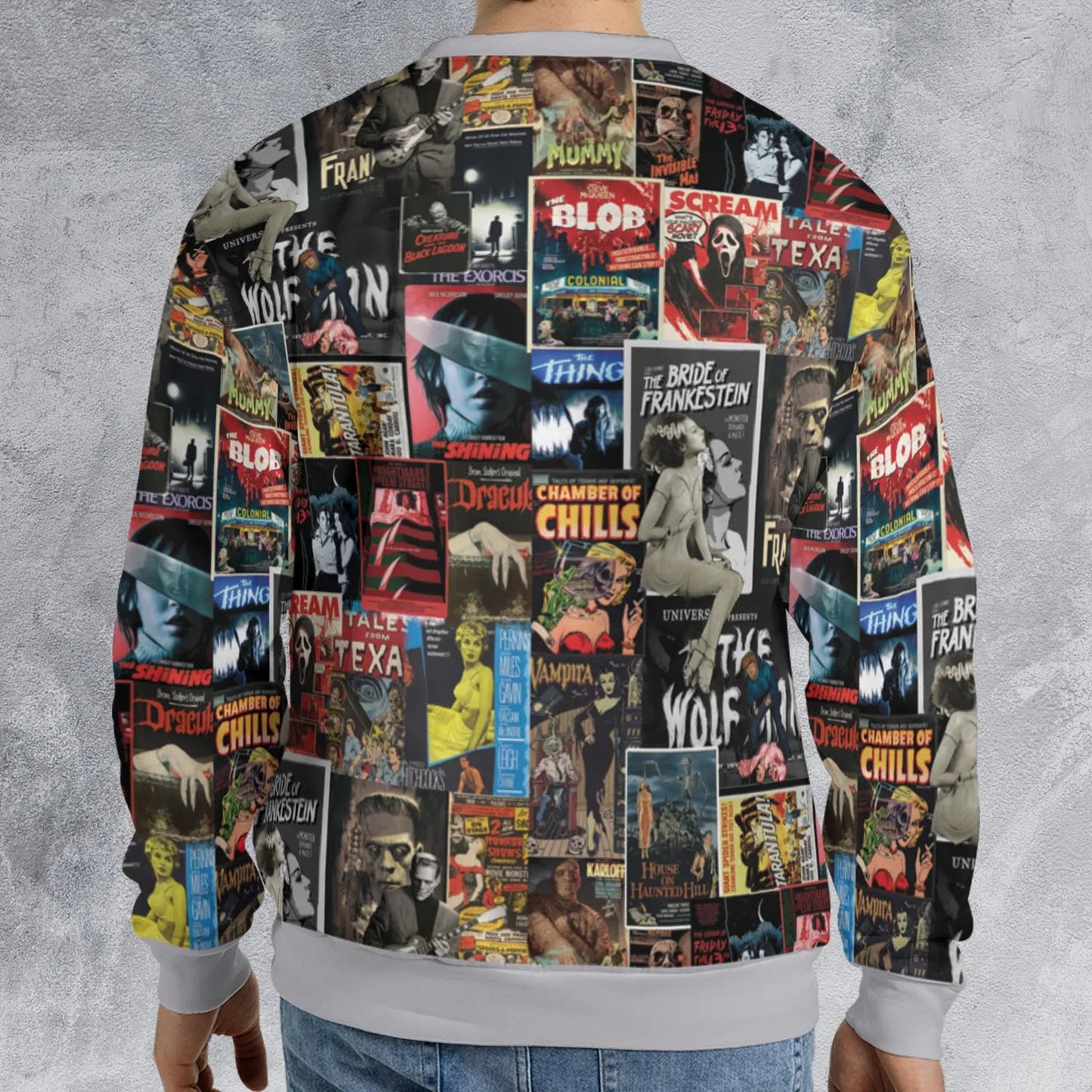 All-over Print Sweatshirt - TNUEZ2XK