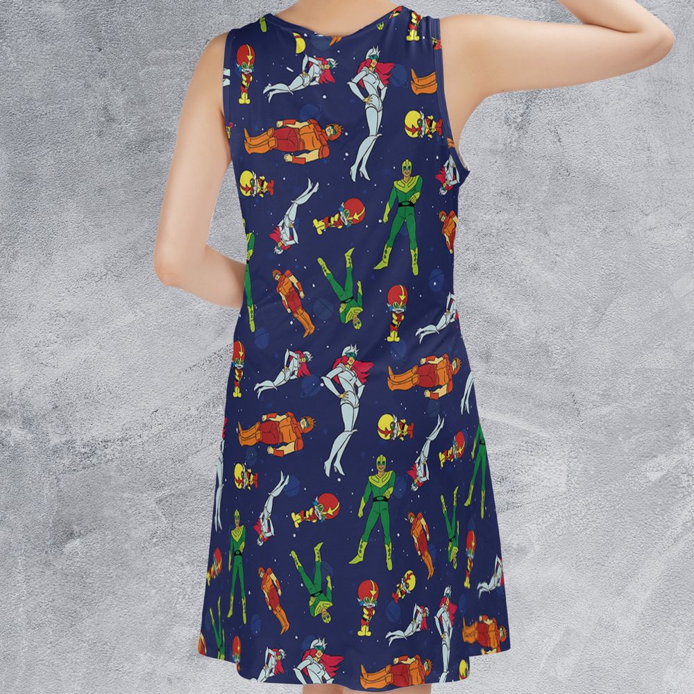 Sleeveless Dress - Q95RX244 - - 2