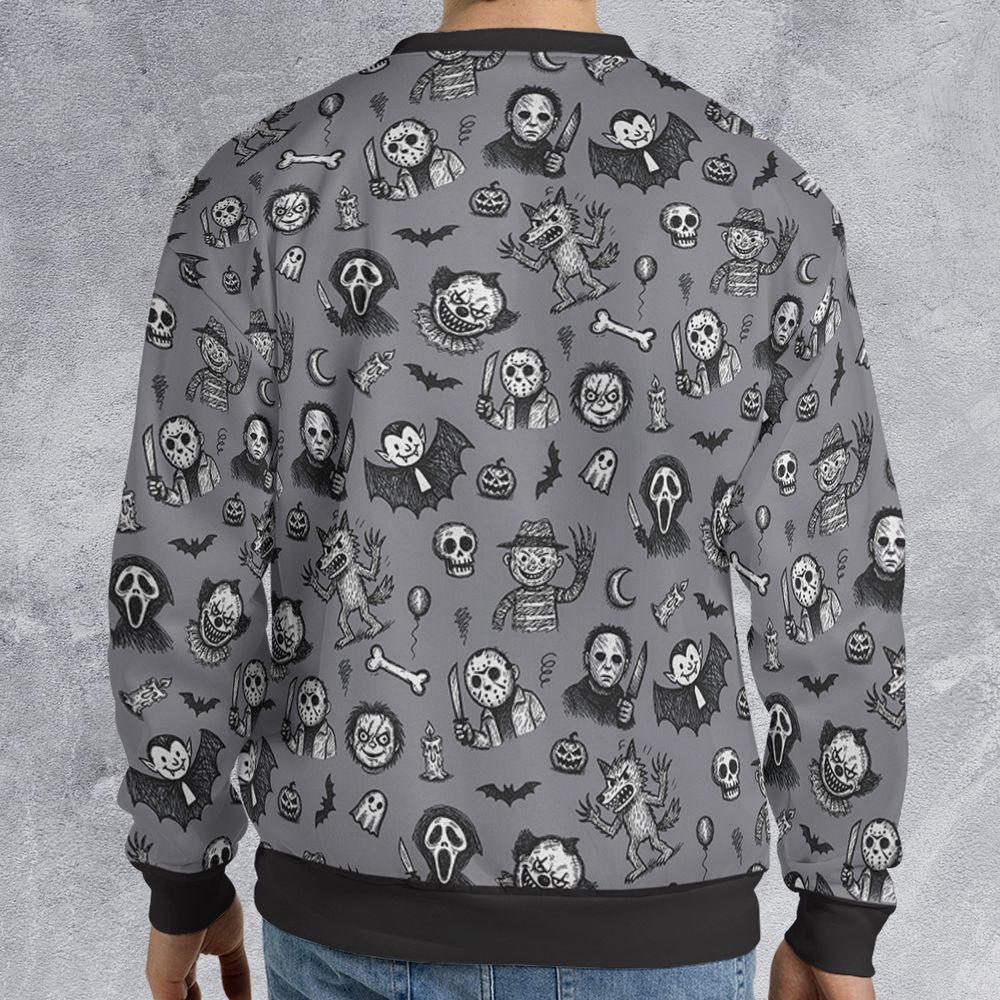 All-over Print Sweatshirt - 8ZPTVCKC - - 2