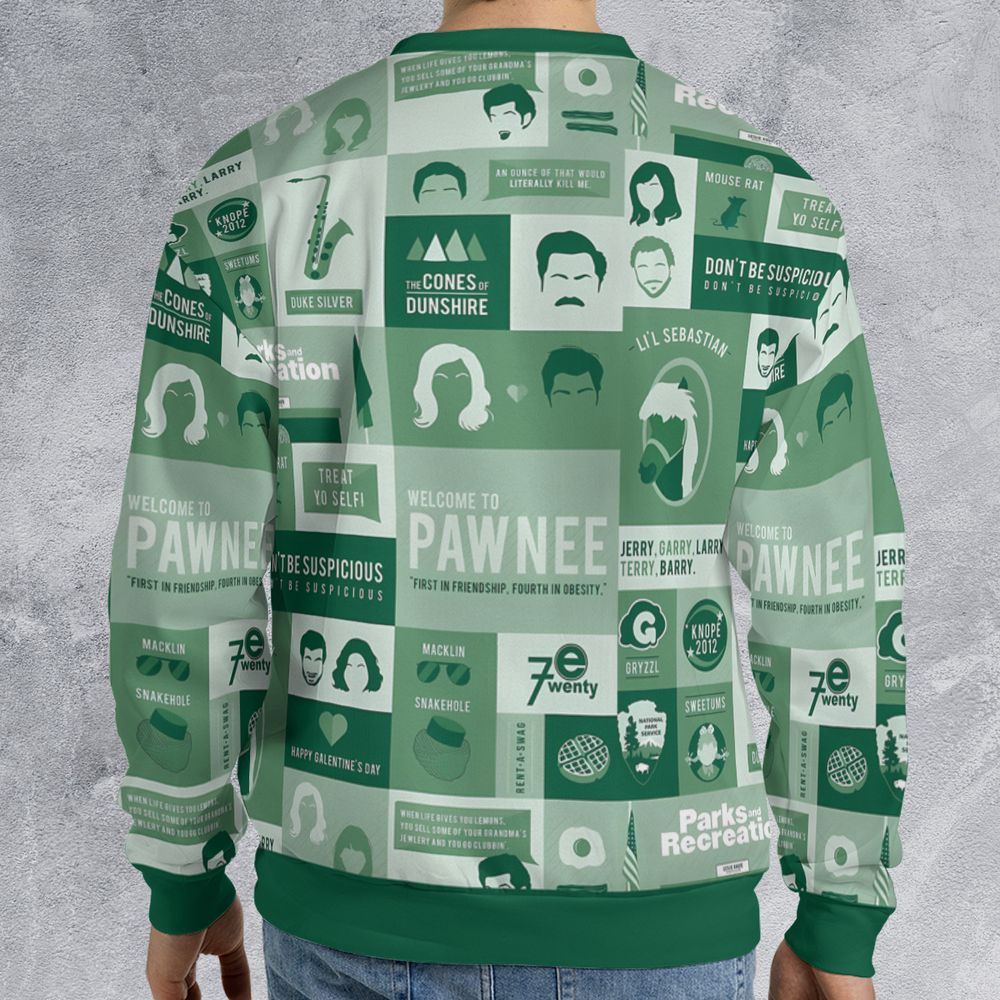 All-over Print Sweatshirt - KW3S8G34 - - 2