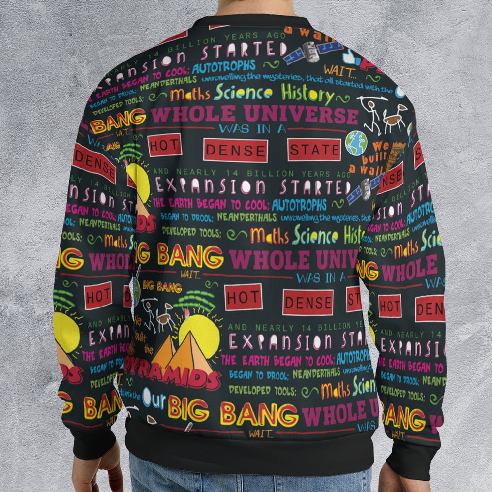 All-over Print Sweatshirt - 4HK6186V - - 2