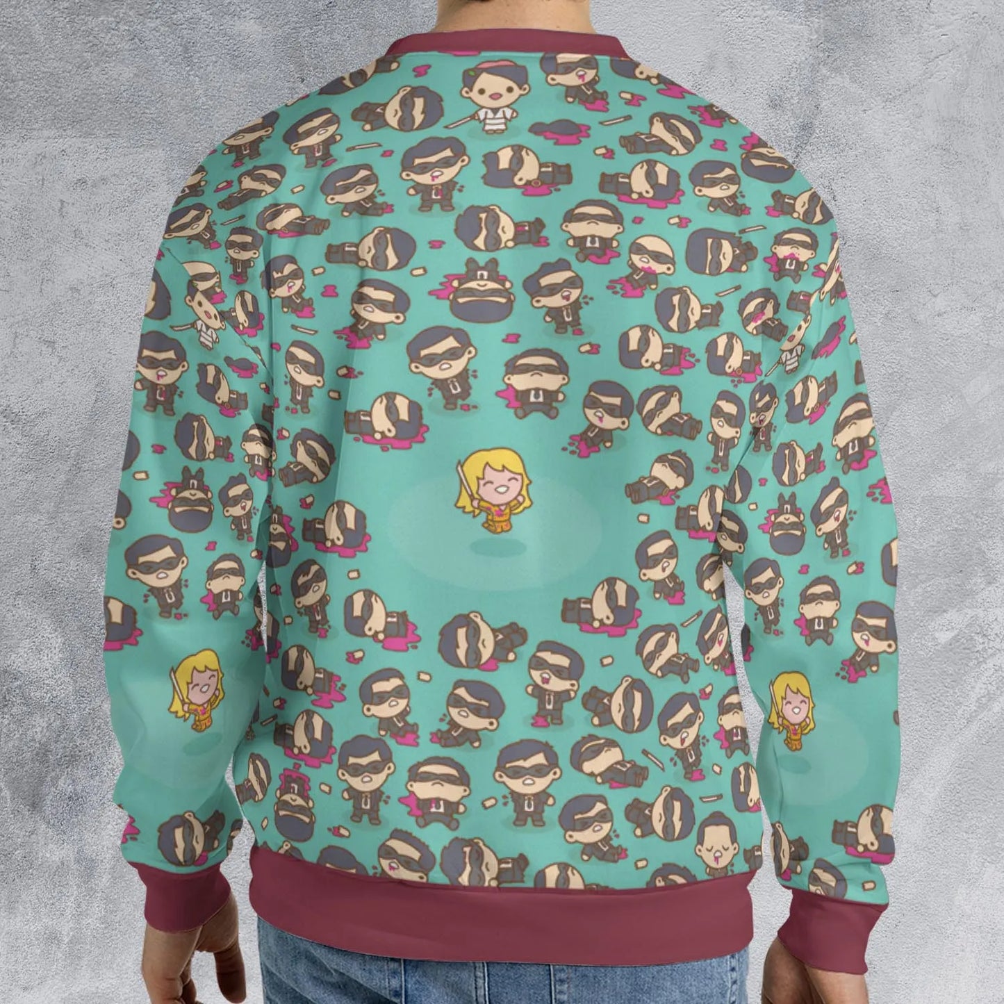 All-over Print Sweatshirt - U3GX4B2W