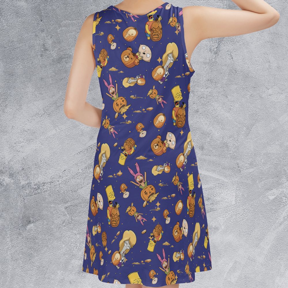 Sleeveless Dress - GD65LSTS - - 2