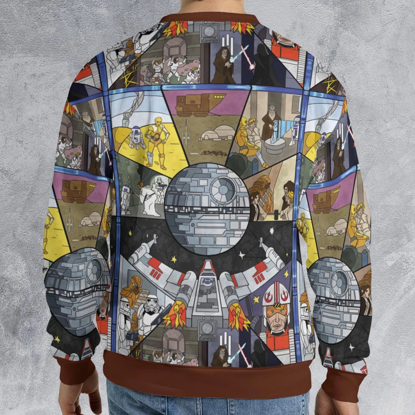 All-over Print Sweatshirt - F9X342PR