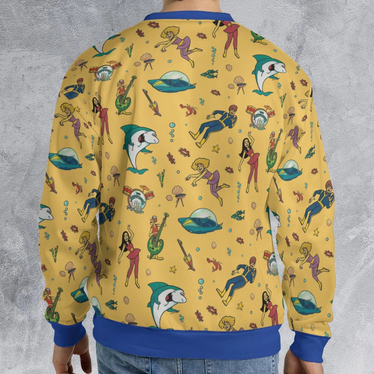 All-over Print Sweatshirt - NAG4VGZJ