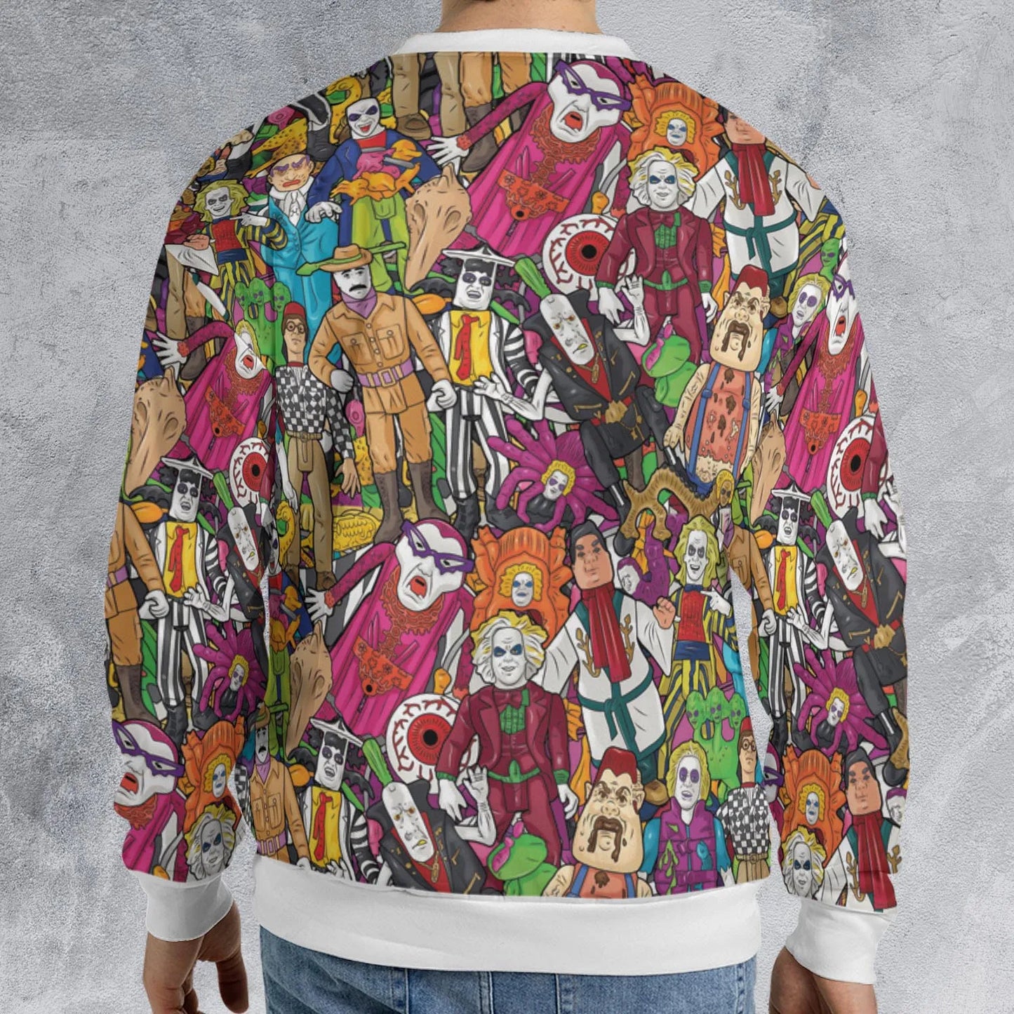 All-over Print Sweatshirt - 9S8BXBUM