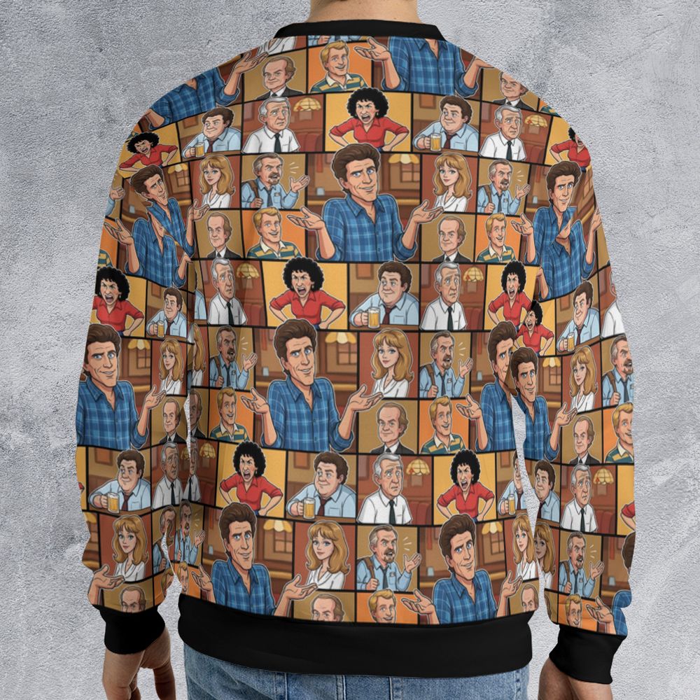 All-over Print Sweatshirt - QPCRA8L4 - - 2