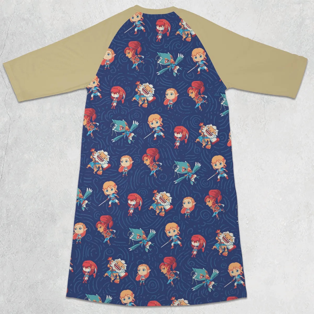 3/4 Sleeve Raglan Dress - KQY6TEAE