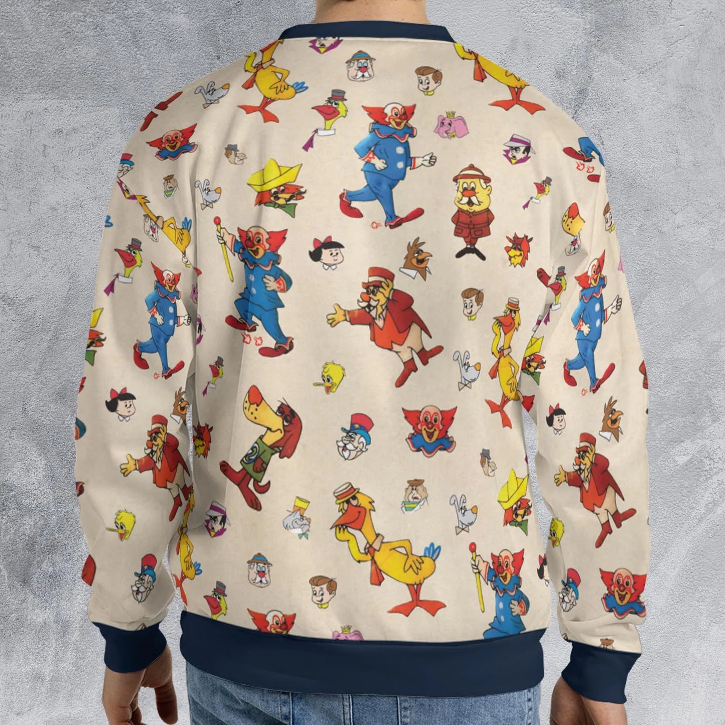 All-over Print Sweatshirt - 5W41BV88