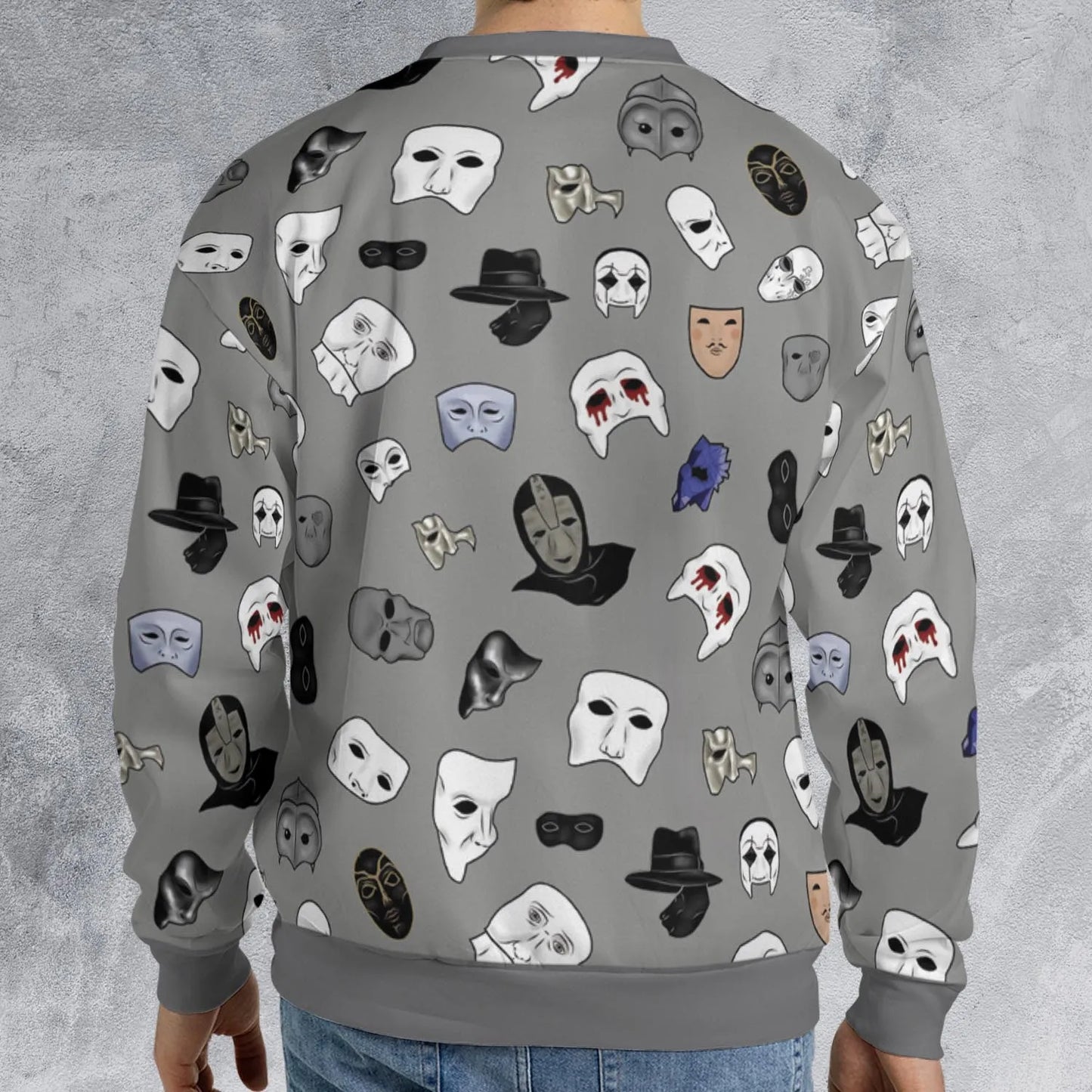 All-over Print Sweatshirt - BKWP9987