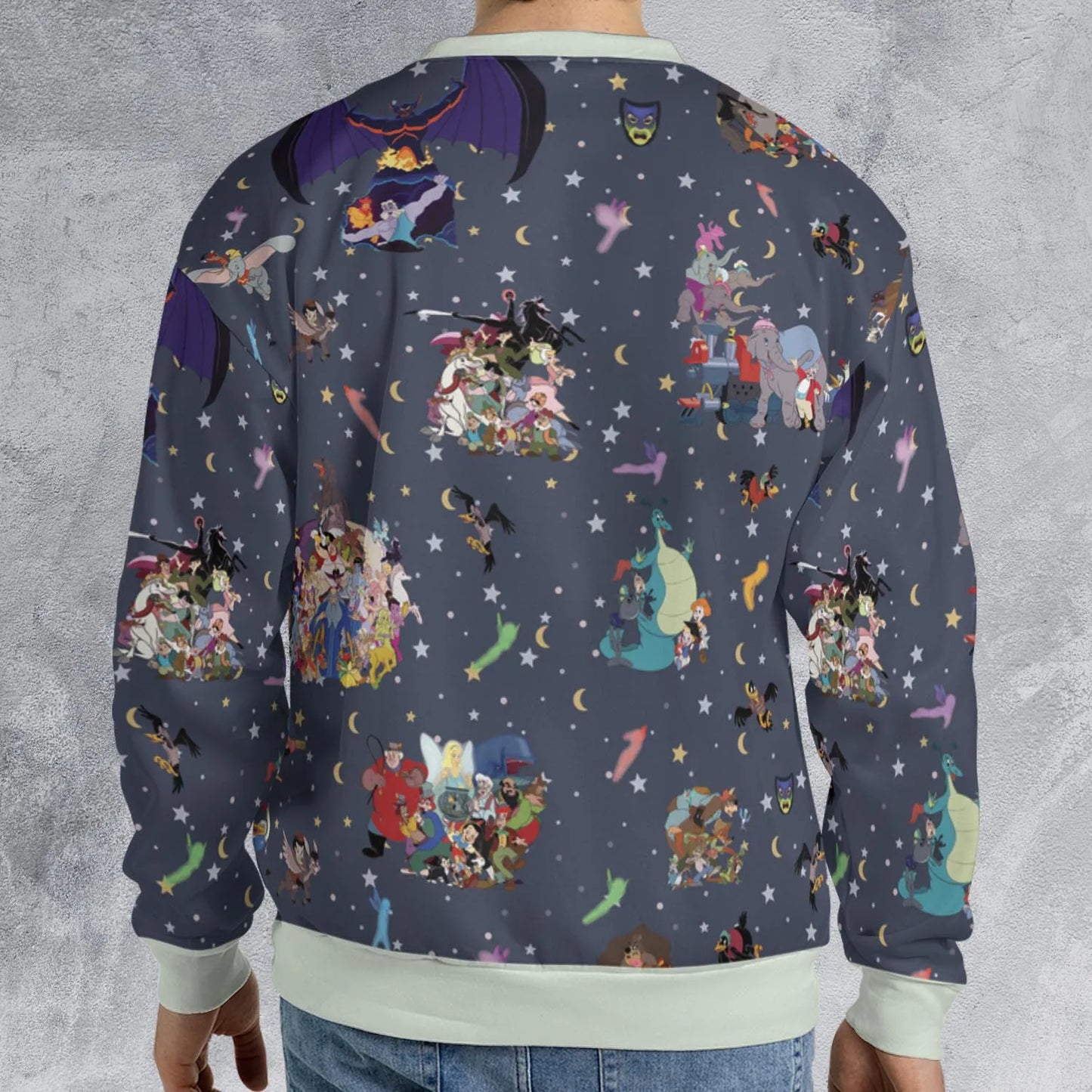 All-over Print Sweatshirt - TZUBLQVW