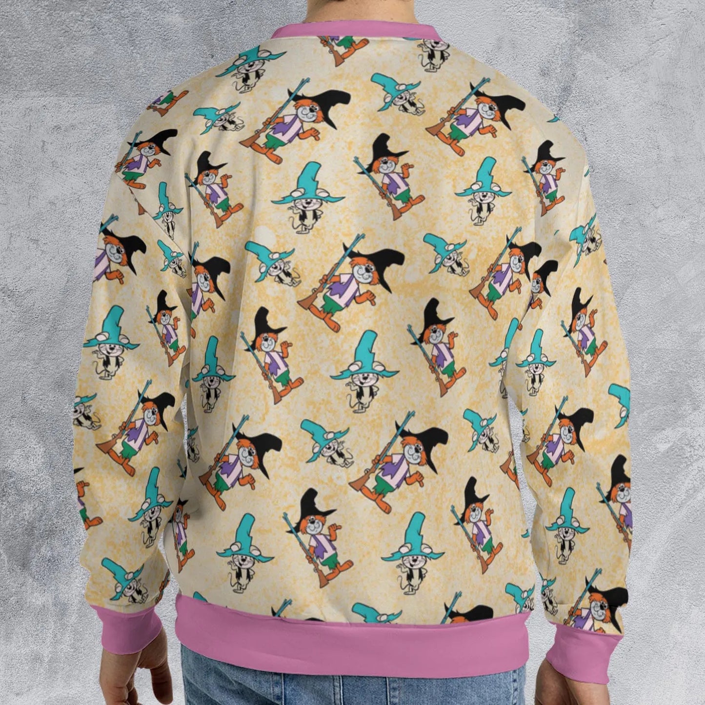 All-over Print Sweatshirt - MQ6B15V1